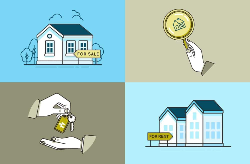 مقارنة بين الإيجار وشراء منزل: أدلة عبر الإنترنت لحساب الأفضل لك - مقالات