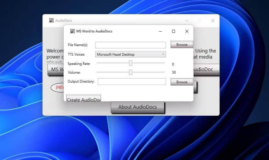 كيفية تحويل المُستندات إلى ملفات WAV et MP3 في Windows 11 - الويندوز