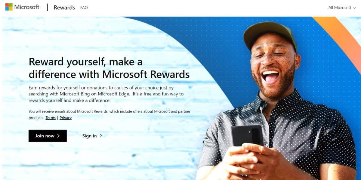 كيفية ربح نقاط Microsoft Rewards بسرعة - الويندوز