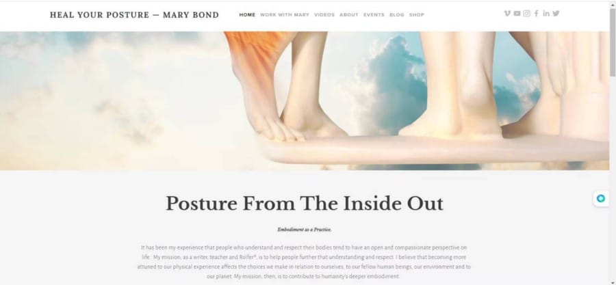 مواقع ويب ومدونات لتعلم كيفية تحسين وضعية جسمك - مواقع