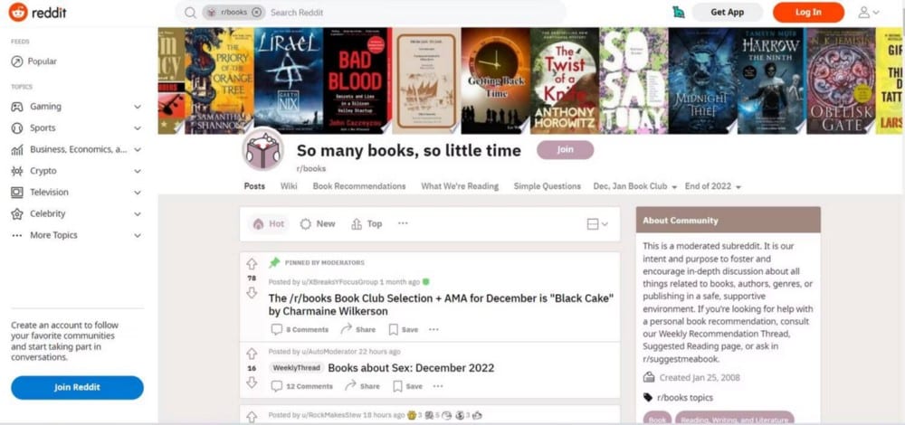 أفضل منصات التواصل الاجتماعي لمُحبِّي الكتب - مواقع