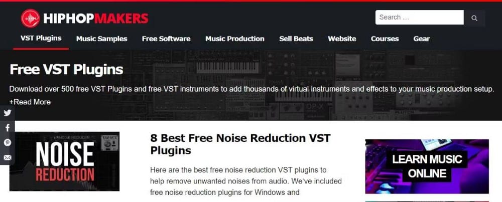 أفضل مواقع الويب لتنزيل الإضافات المجانية والآلات الموسيقية الافتراضية لـ VST - مواقع