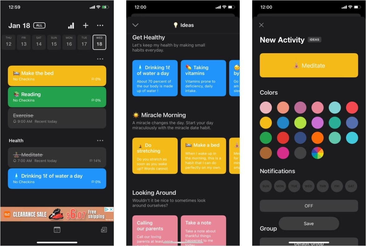 تطبيقات إنتاجية فريدة لجعل أهدافك حقيقة - Android iOS