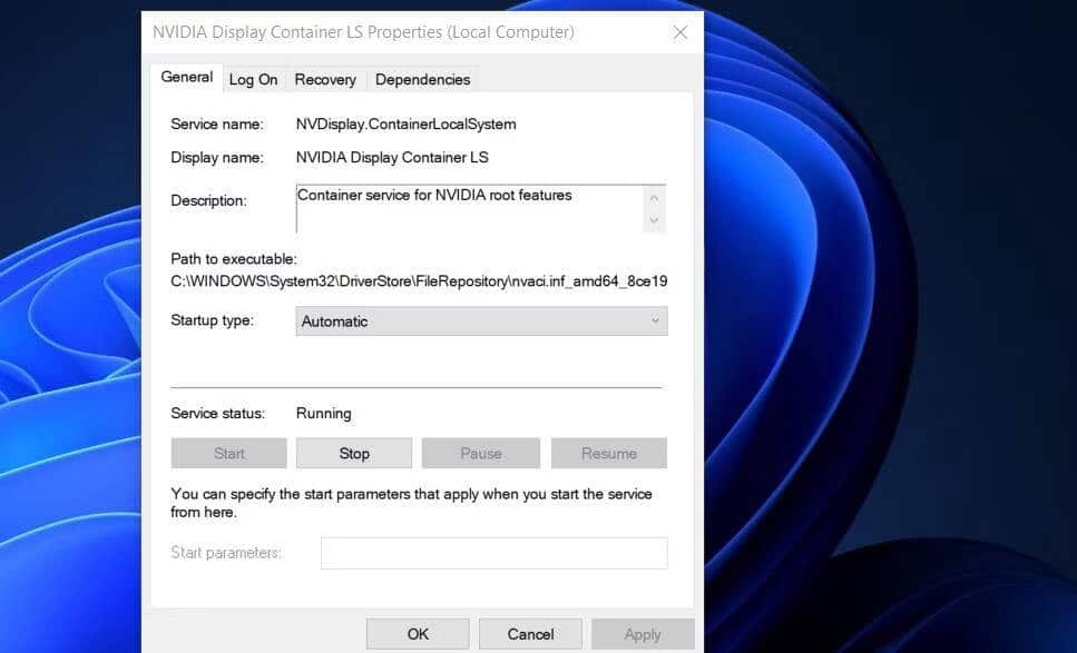 كيفية إصلاح عدم فتح NVIDIA Control Panel في Windows 11 - الويندوز