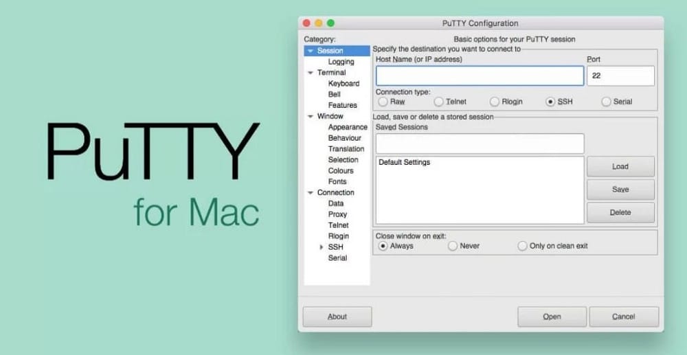 كيفية تثبيت واستخدام PuTTY على الـ Mac - Mac