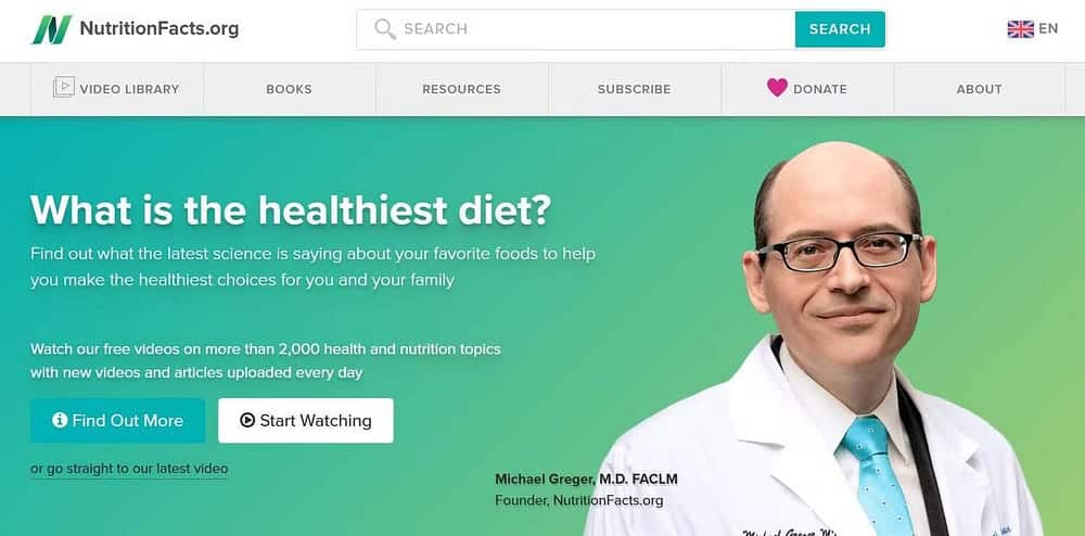 أفضل مواقع الويب للتعرف على الأكل الصحي - مواقع