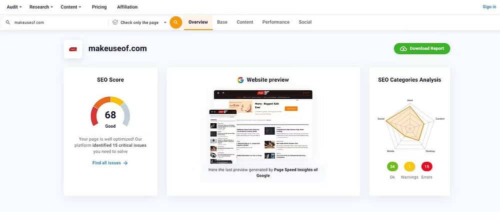 أدوات لمراجعة SEO الخاصة بأي موقع ويب مجانًا وتحسينها - SEO
