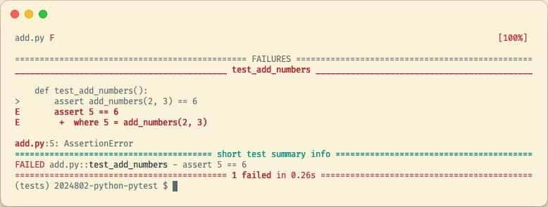 Как настроить и запустить свой первый тест кода Python с помощью Pytest