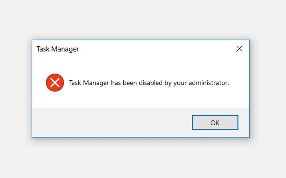طرق إصلاح خطأ "تم تعطيل مدير المهام  من قبل المسؤول" على Windows - الويندوز