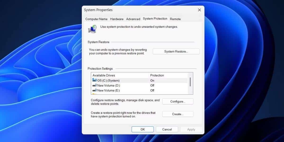 Способы открыть восстановление системы в Windows 11