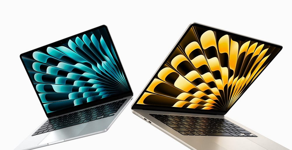 Comparación del MacBook Air de 2 y 15 pulgadas con chip M13: ¿Cuál es el adecuado para ti? - Mac