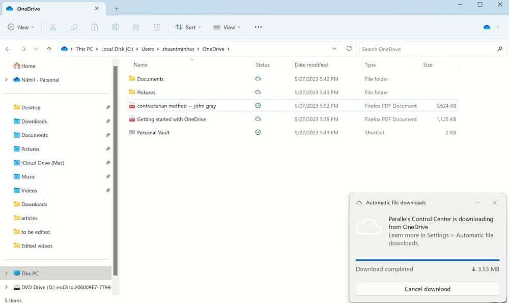 كيفية الوصول إلى ملفات OneDrive بلا اتصال بالإنترنت على Windows - الويندوز