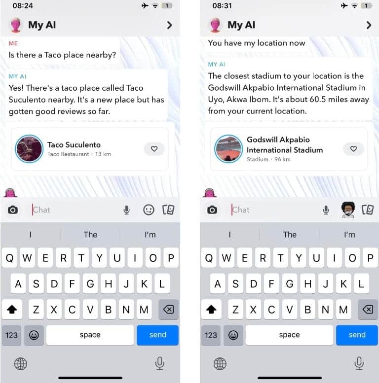 My AI من Snapchat O ChatGPT: أيهما يجب أن تستخدمه؟ - الذكاء الاصطناعي