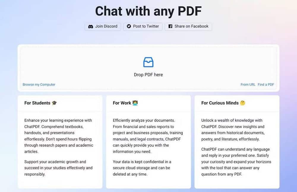 تطبيقات ChatGPT لتحليل المُستندات وملفات PDF والدردشة معها - الذكاء الاصطناعي