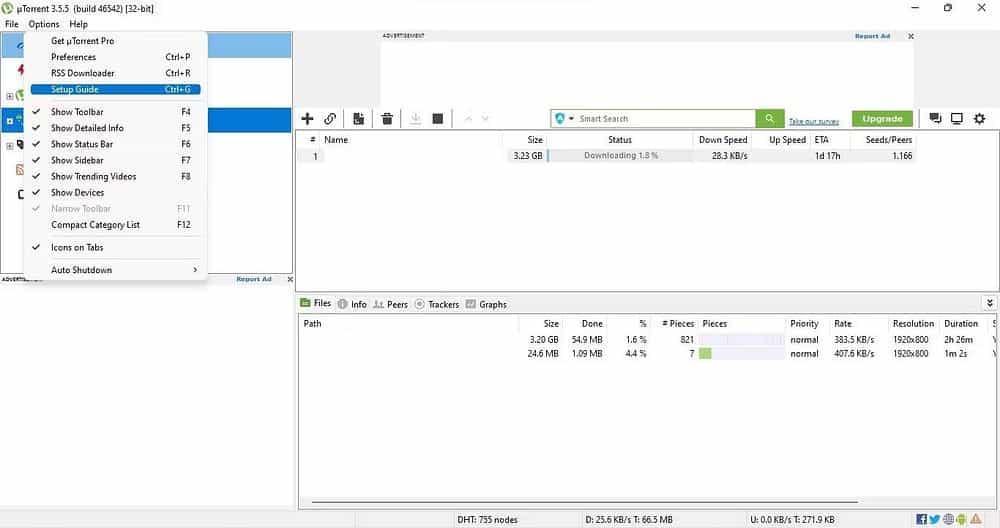 كيفية إصلاح تطبيق uTorrent لا يقوم بتنزيل الملفات O عالق عند الاتصال على Windows - الويندوز