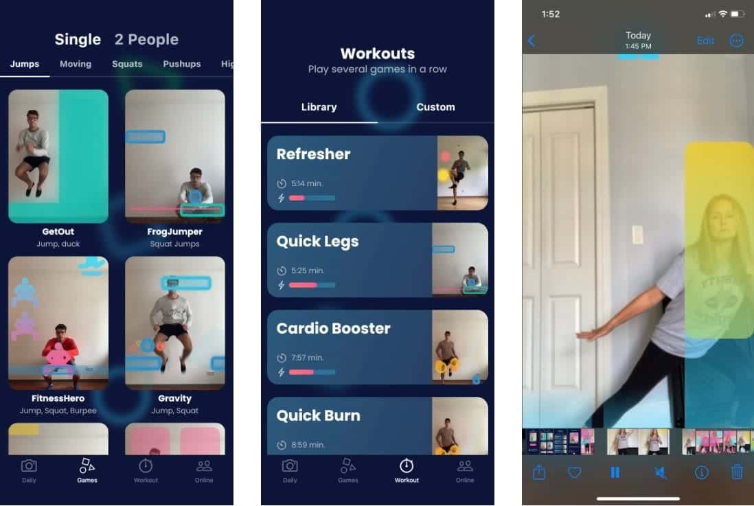 تطبيقات الواقع المُعزز المُمتعة للياقة البدنية - Android iOS