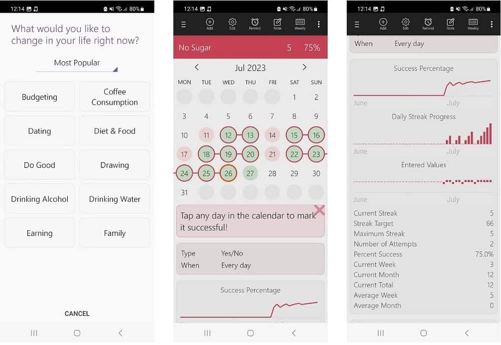 تطبيقات تتبع العادات الصارمة التي ستُحفرك على تحقيق أهدافك - Android iOS