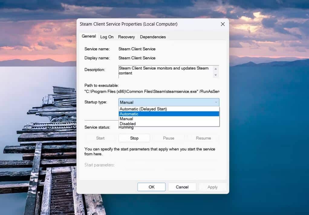 كيفية التعامل مع مشكلات خدمة Steam على Windows 11 وحلها - الويندوز