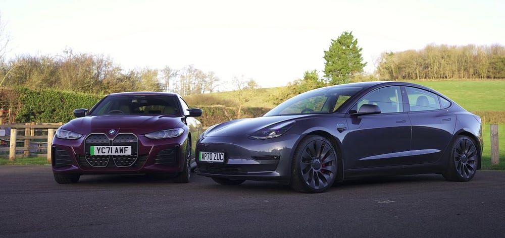 مُقارنة بين Tesla Model 3 و BMW i4: دليل لاختيار السيارة الكهربائية المُناسبة لك - السيارات الكهربائية