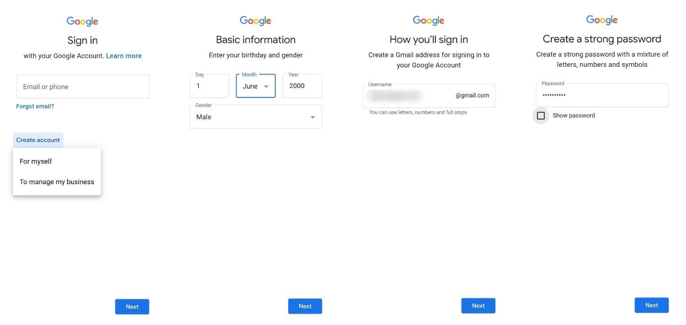 كيفية إنشاء حساب Google بدون رقم هاتف - Android