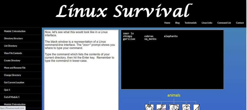 ألعاب ومواقع إلكترونية مجانية لإتقان التعامل مع Linux وسطر الأوامر - لينكس