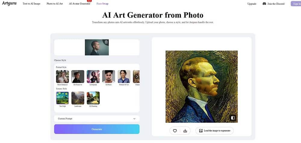أفضل مولدات الفن بالذكاء الاصطناعي لإنشاء لوحات فنية مُبتكرة من الصور - الذكاء الاصطناعي