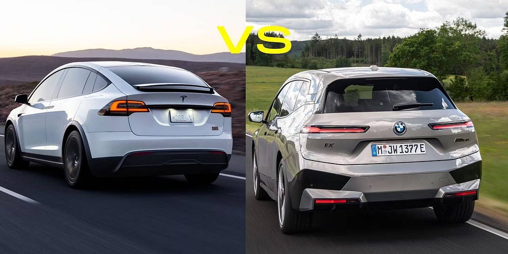 مُقارنة بين Tesla Model X و BMW iX 2023: استراتيجيات لاختيار السيارة الكهربائية المُناسبة لك - السيارات الكهربائية