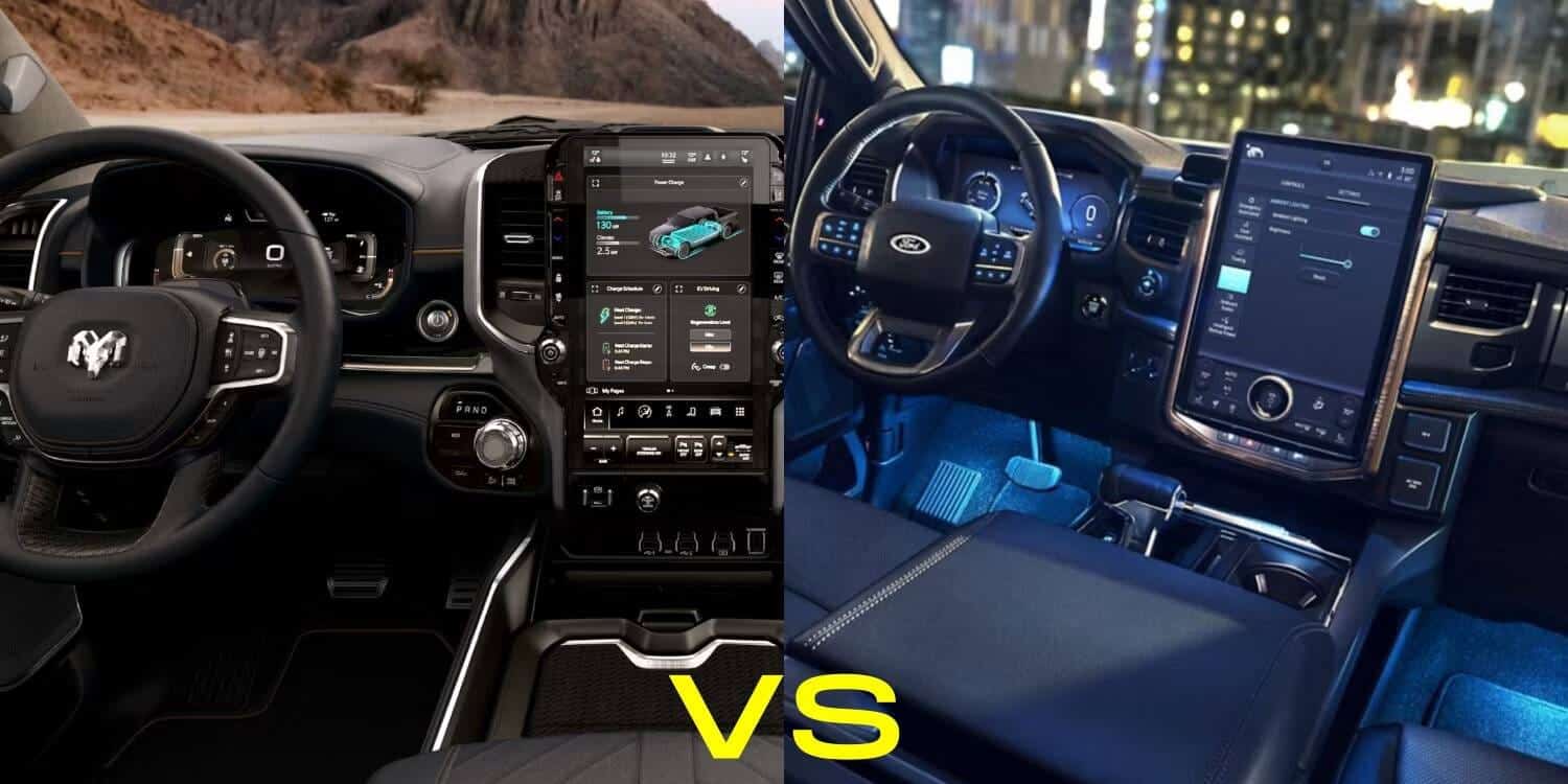 مقارنة بين Ram 1500 REV و Ford F-150 Lightning: أي من سيارات البيك آب الكهربائية تتفوق؟ - السيارات الكهربائية