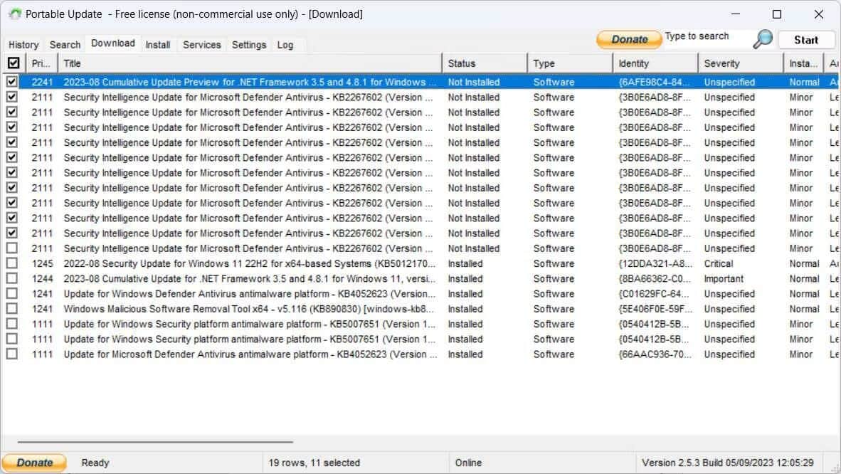 دليل استخدام Portable Update لتحديث نظام Windows بدون اتصال بالإنترنت - الويندوز 