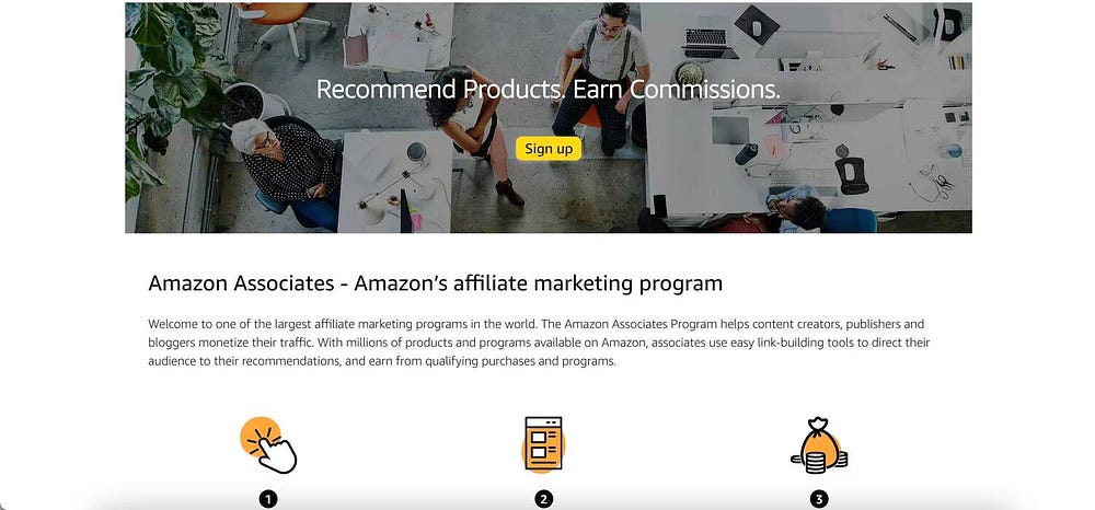 كيفية الإنضمام إلى برنامج الشراكة التسويقية لـ Amazon: إرشادات خطوة بخطوة - Affiliate Marketing