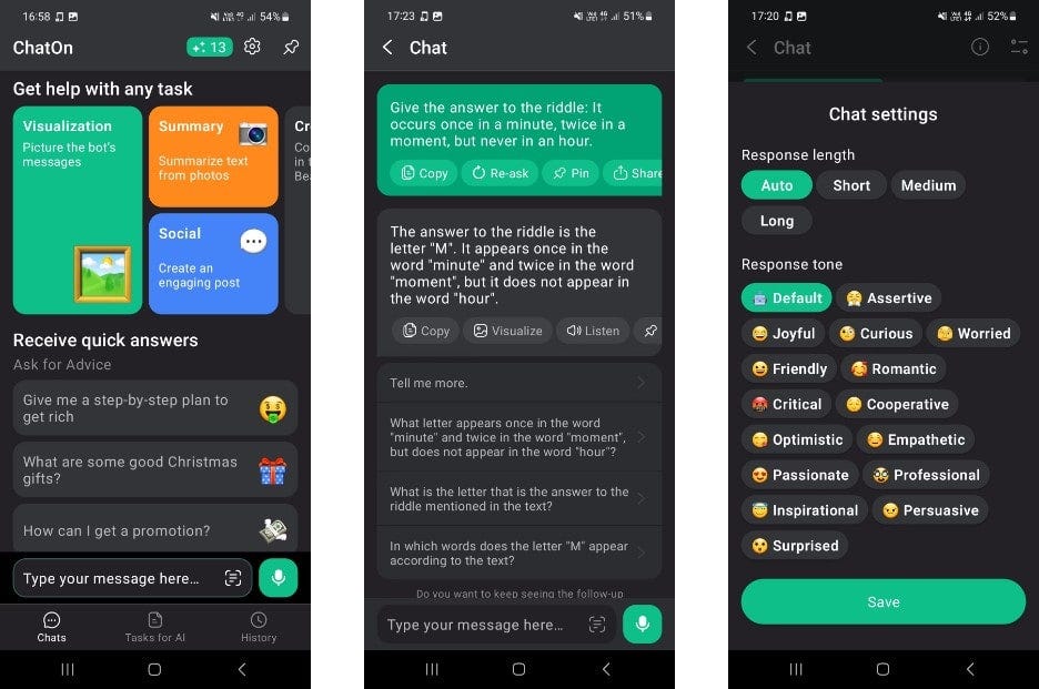 أفضل الخيارات المُنافسة لتطبيق ChatGPT من OpenAI المُخصصة للهواتف المحمولة - Android iOS الذكاء الاصطناعي
