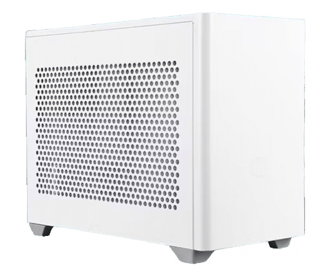 cooler master nr200 white pc case.avif | أفضل خيارات صناديق الكمبيوتر البيضاء المُتاحة في هذا العام