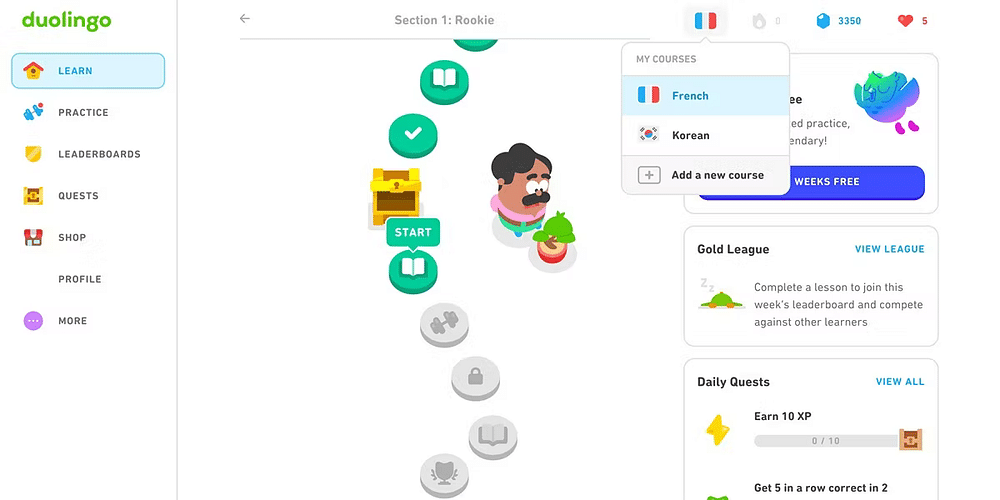 1FBxFDpjDjpOzNqSsSpHiYQ DzTechs | كيفية تغيير اللغة التي تتعلمها على Duolingo لتعزيز مهاراتك اللغوية