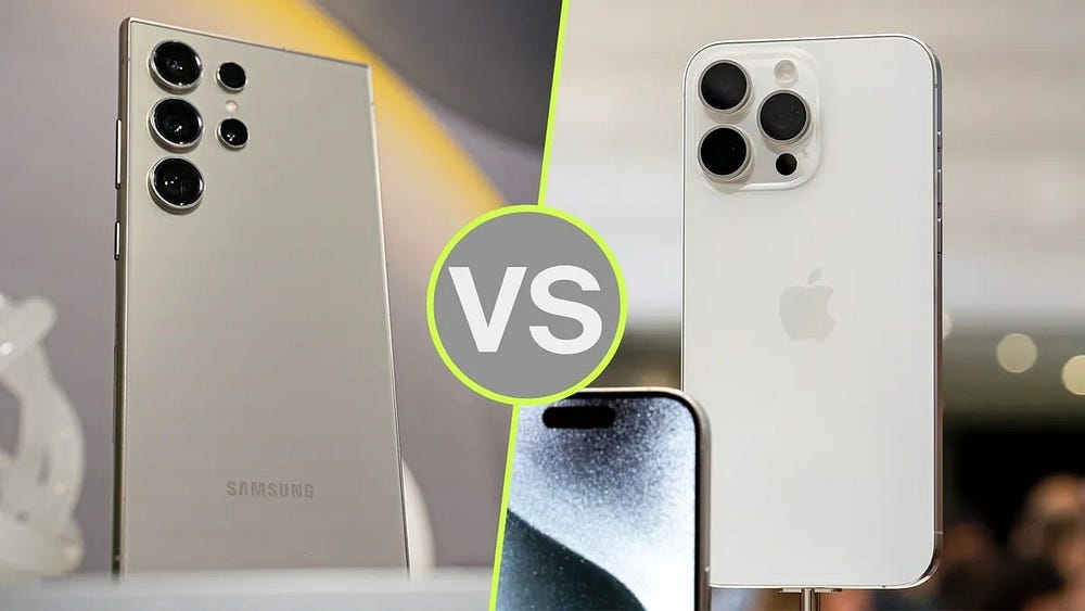 مُقارنة بين Galaxy S24 Ultra و iPhone 15 Pro Max: دليل لاختيار الهاتف المثالي - مراجعات