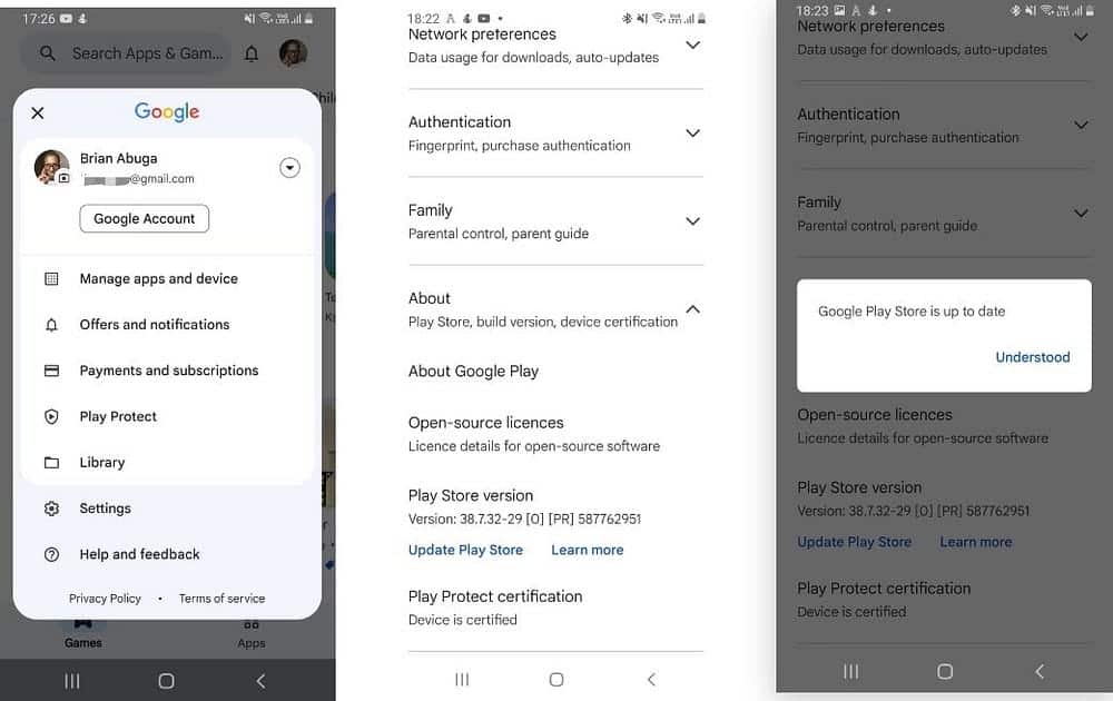 كيفية فرض تحديث تطبيق "متجر Google Play" على نظام Android - Android