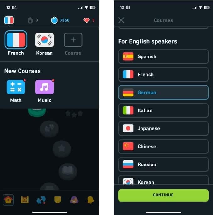 1XhEb8Xn77vV5DcnfcJIXag DzTechs | كيفية تغيير اللغة التي تتعلمها على Duolingo لتعزيز مهاراتك اللغوية