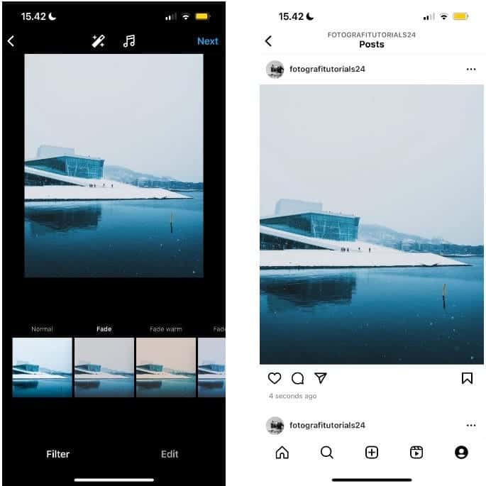 أفضل تأثيرات الفلاتر على Instagram التي تُساعدك على تحسين صورك - Instagram