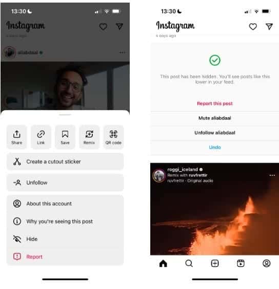 كيفية تخصيص وتحسين مُحتوى علامة التبويب "استكشاف" على Instagram - Instagram