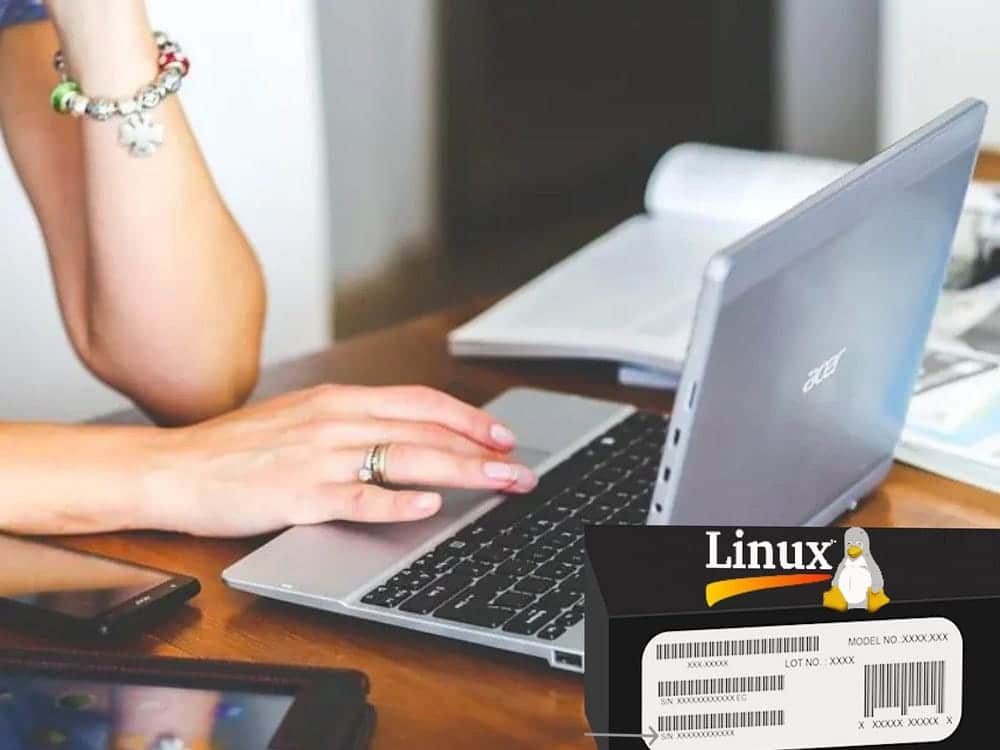 كيفية استخراج الرقم التسلسلي على أي كمبيوتر بنظام Linux - لينكس