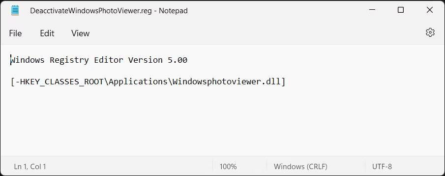 خطوات استعادة "عارض الصور" الكلاسيكي في Windows 10/11 - الويندوز