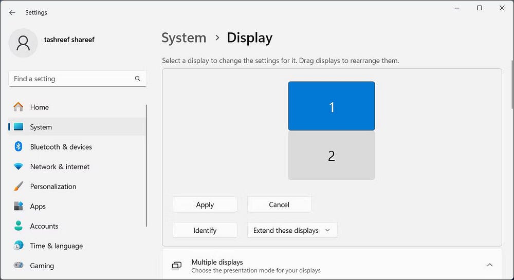 دليل تغيير الشاشة الرئيسية والثانوية في نظام Windows بسهولة وبخطوات بسيطة - الويندوز