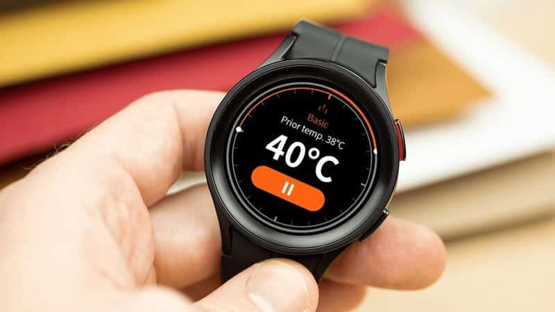 دليل استخدام مُستشعر درجة الحرارة في Galaxy Watch: نصائح وإرشادات مُفيدة - Galaxy Watch