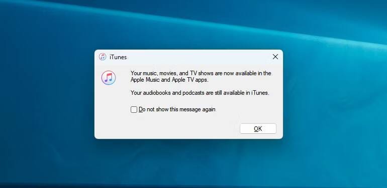 Apple تستبدل iTunes بتطبيقات مُستقلة على Windows ولكن لا يجب عليك إلغاء تثبيته - الويندوز