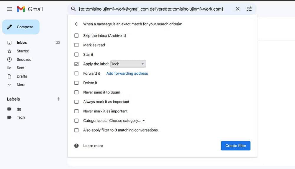 تنظيم بريدك الوارد في Gmail: دليل فعّال لإنشاء وإدارة قواعد فلترة الرسائل بكفاءة - شروحات