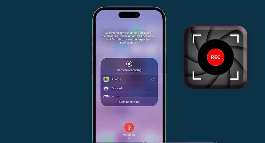 كيفية تسجيل الشاشة على الـ iPhone (مع الصوت) بأفضل جودة مُمكنة - iOS