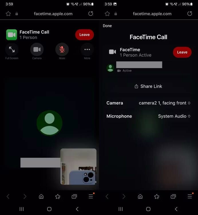 كيفية استخدام FaceTime على Android للتواصل مع من يملك مُنتجات Apple - Android