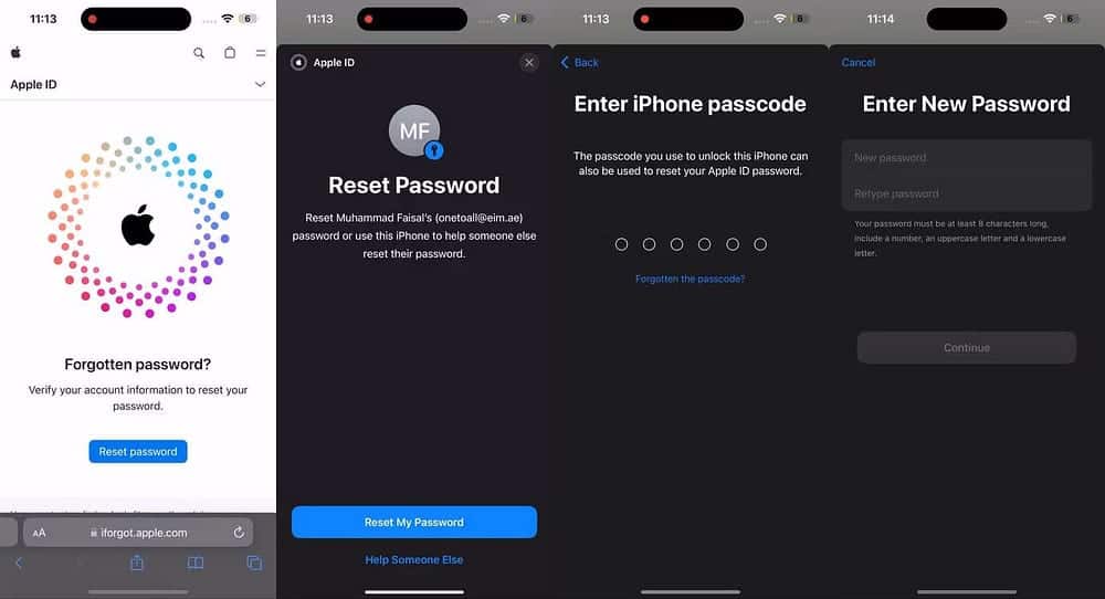 كيفية إعادة تعيين كلمة سر Apple ID или же iCloud: أفضل الطرق البسيطة - iOS iPadOS