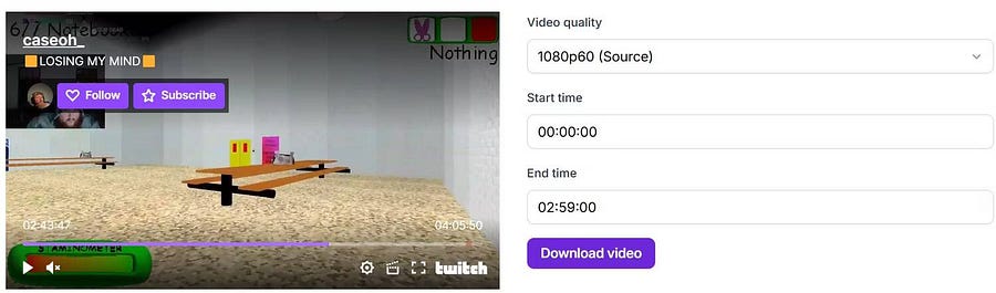 أفضل خيارات تنزيل مقاطع الفيديو حسب الطلب (VOD) من Twitch - شروحات
