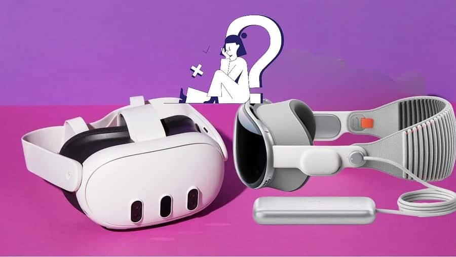 مُقارنة بين Apple Vision Pro و Meta Quest 3: ما هي نظارة VR/AR الأفضل لاحتياجاتك؟ - مراجعات