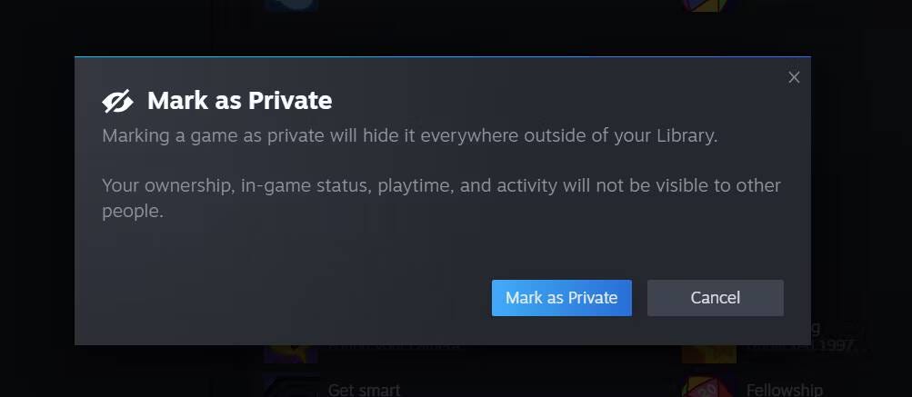 طريقة سهلة لإخفاء الألعاب على Steam بتمييزها على أنها خاصة والاحتفاظ بخصوصيتك - شروحات